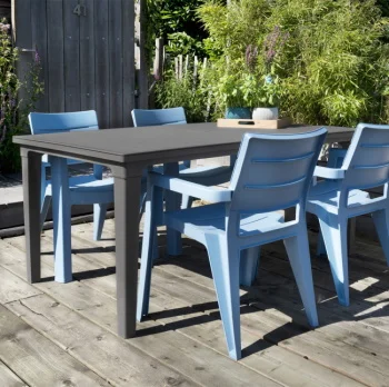 Allibert baštenski sto Lima, grafit-1 Allibert baštenski sto Lima, grafit-1